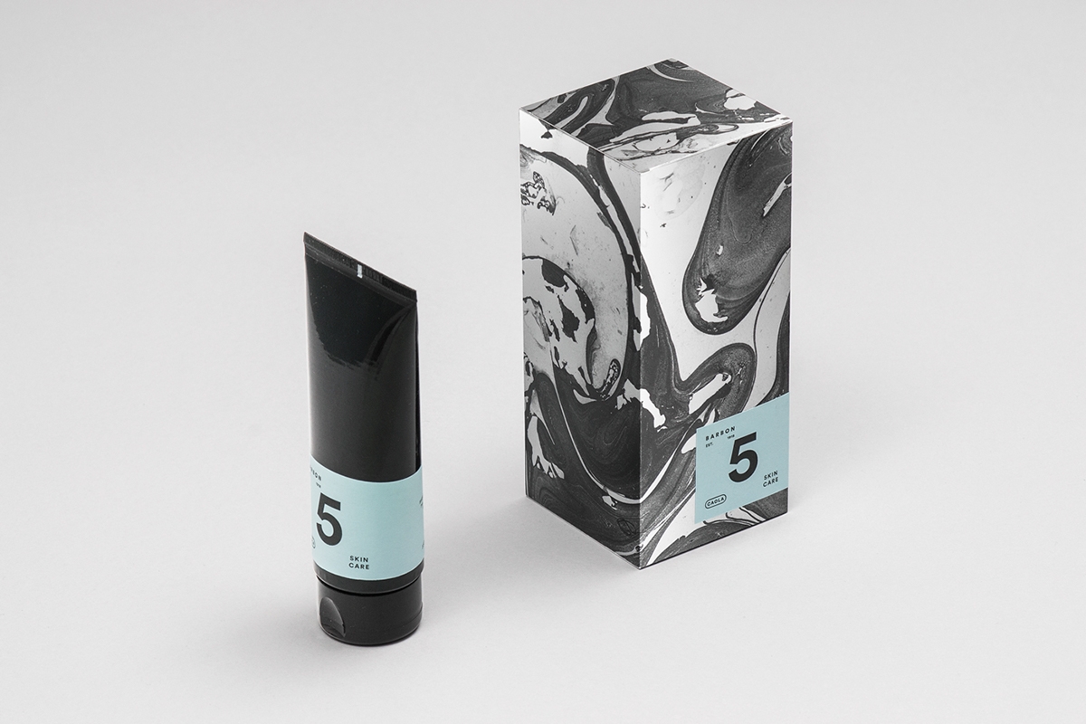 男士剃須系列產(chǎn)品包裝設(shè)計，包括全套的護膚化妝品